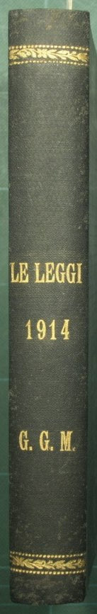 The laws and royal decrees according to the order of insertion in the Official Gazette. Year 1914