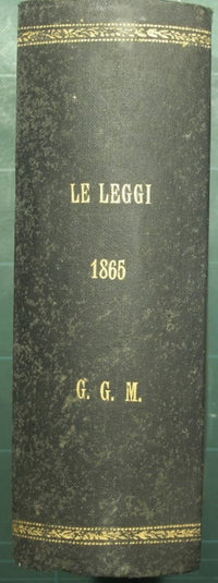 Leggi, decreti ed atti governativi pel Regno d'Italia. 1865