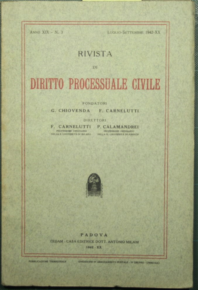 Journal of civil procedural law. No. 3