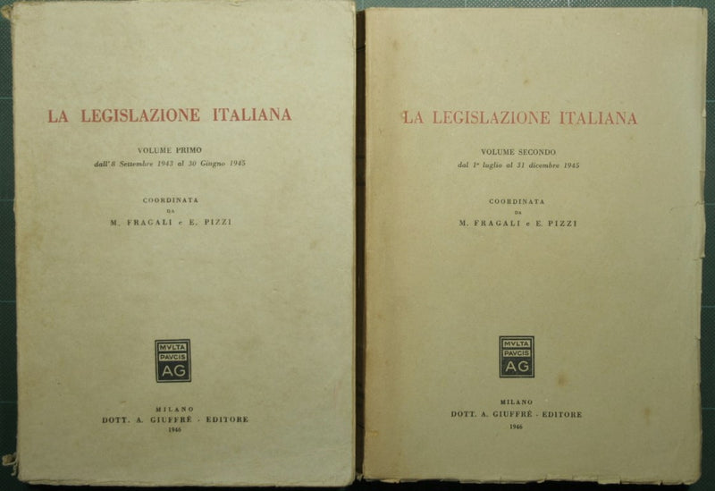 La legislazione italiana