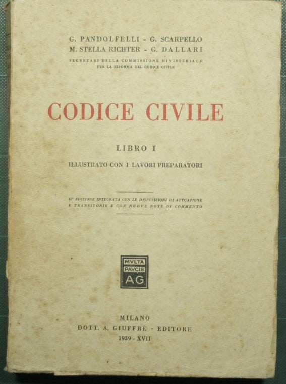 Codice civile - Libro I