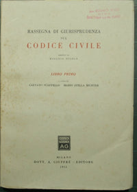 Review of jurisprudence on the Civil Code - Book I / V