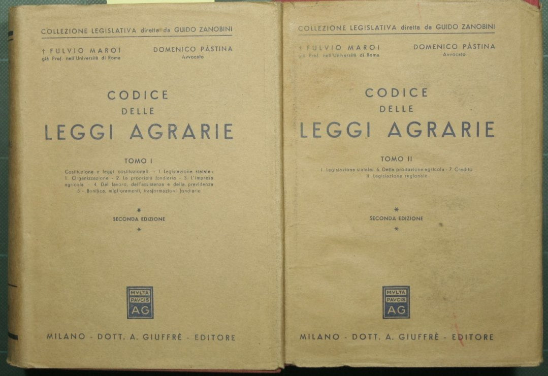 Code of agricultural laws