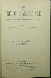 Commercial law journal. Vol. XXIX