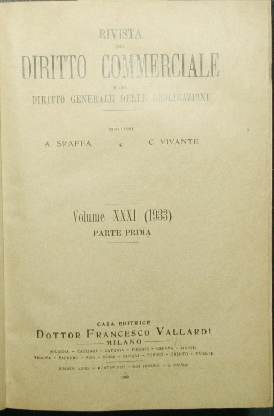 Revista de derecho mercantil. Volumen XXXI