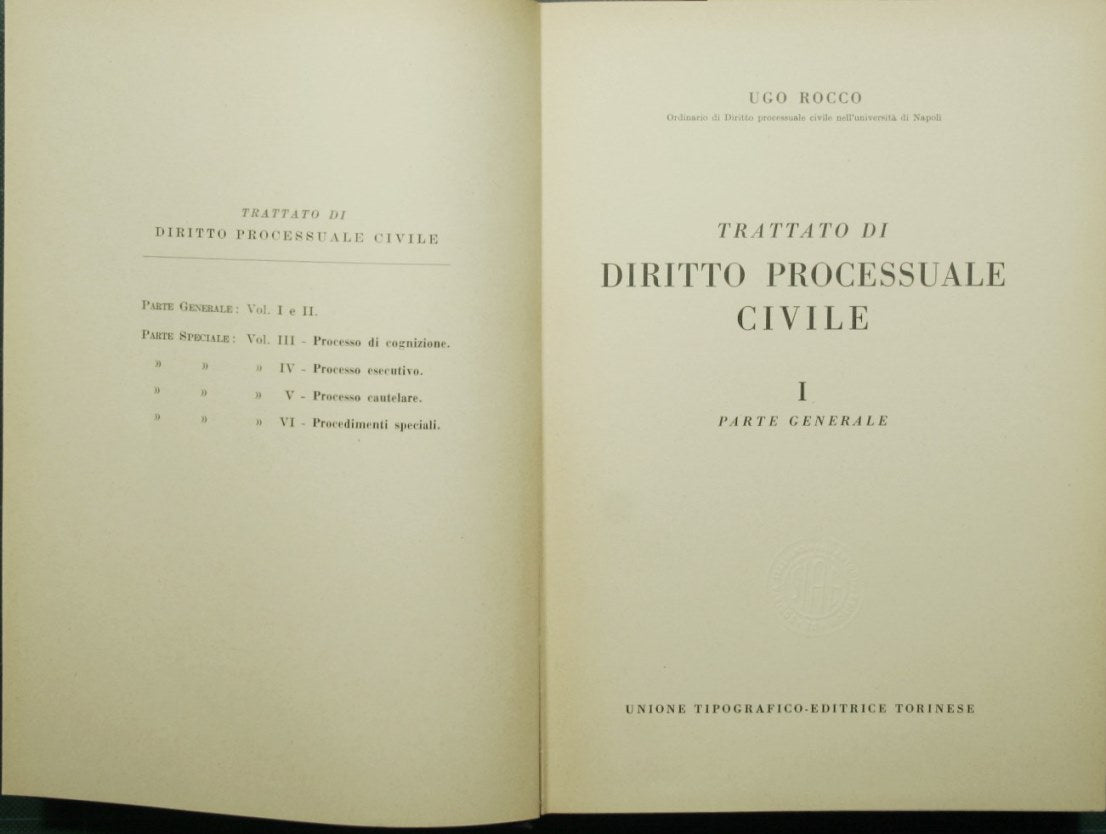 Trattato di Diritto processuale civile