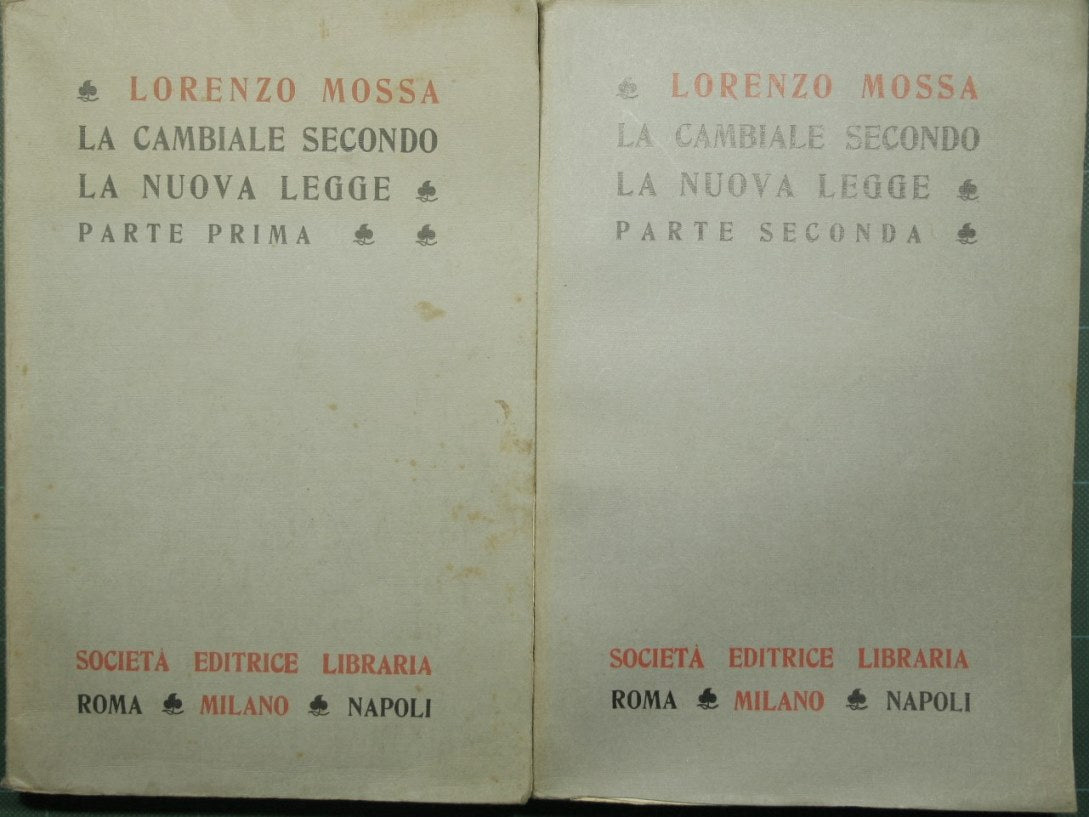 La cambiale secondo la nuova legge