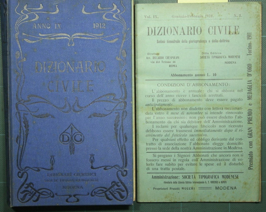 Civil dictionary - Vol. IX, 1912
