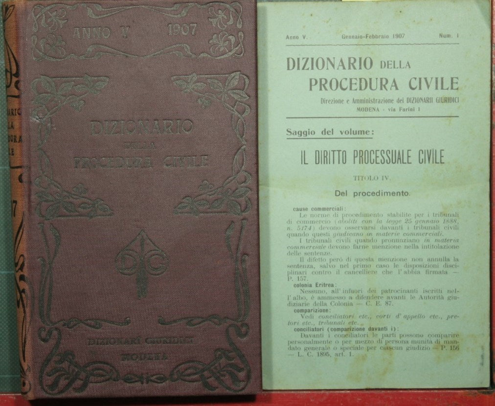Diccionario de Procedimiento Civil - Vol. V, 1907