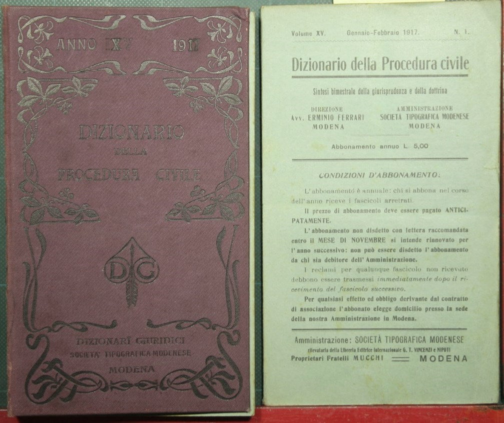 Dictionary of Civil Procedure - Vol. XV, 1917
