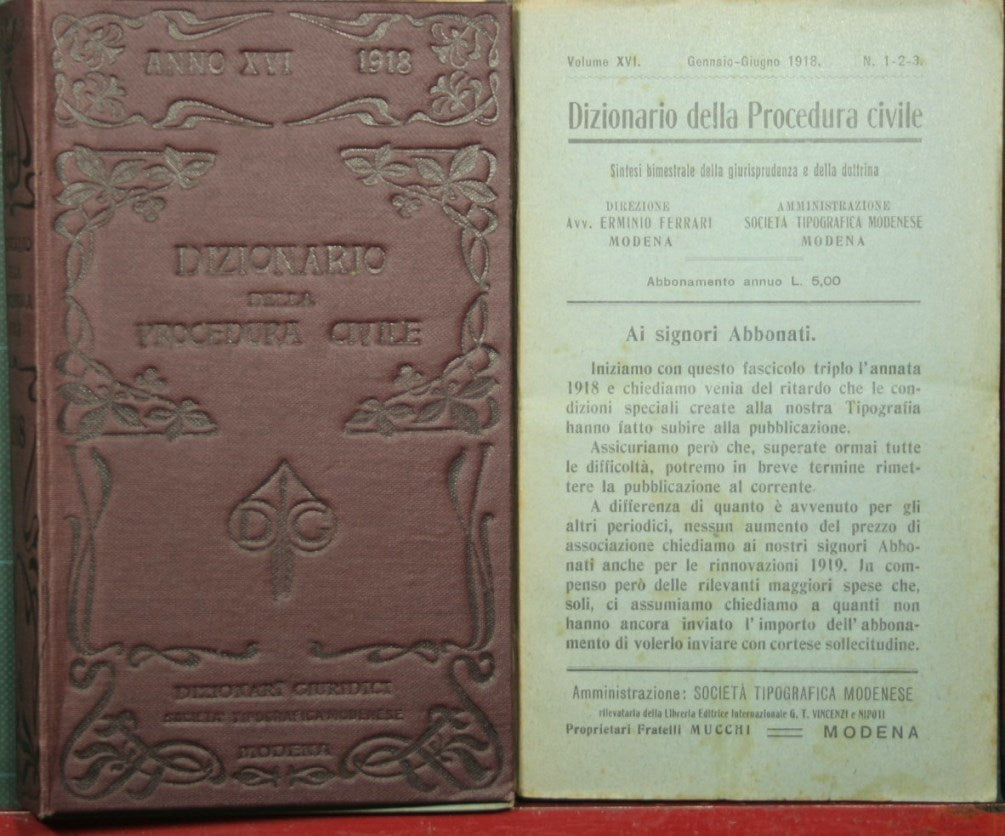 Diccionario de Procedimiento Civil - Vol. XVI, 1918