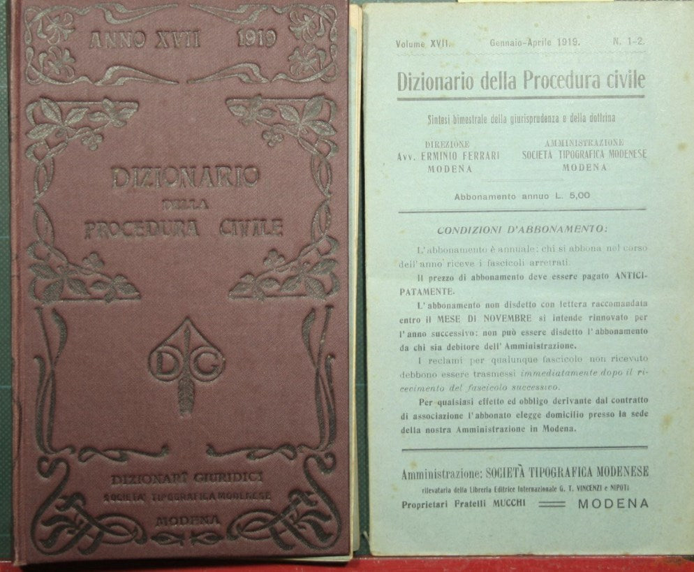 Diccionario de Procedimiento Civil - Vol. XVII, 1919