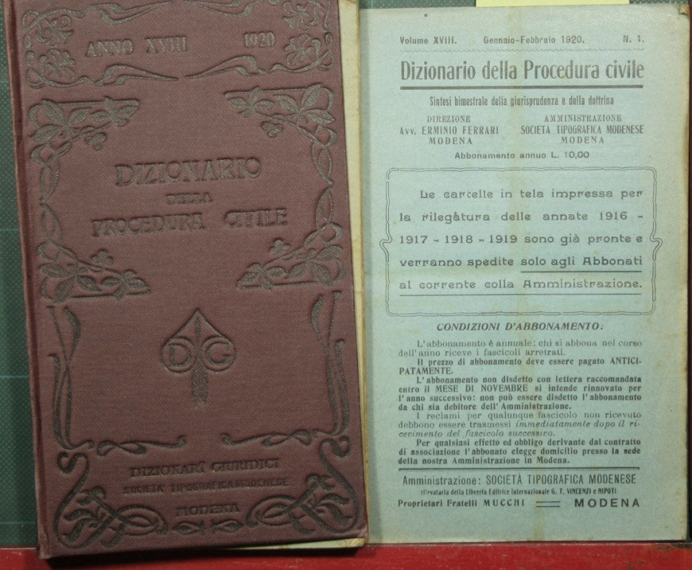 Diccionario de Procedimiento Civil - Vol. XVIII, 1920