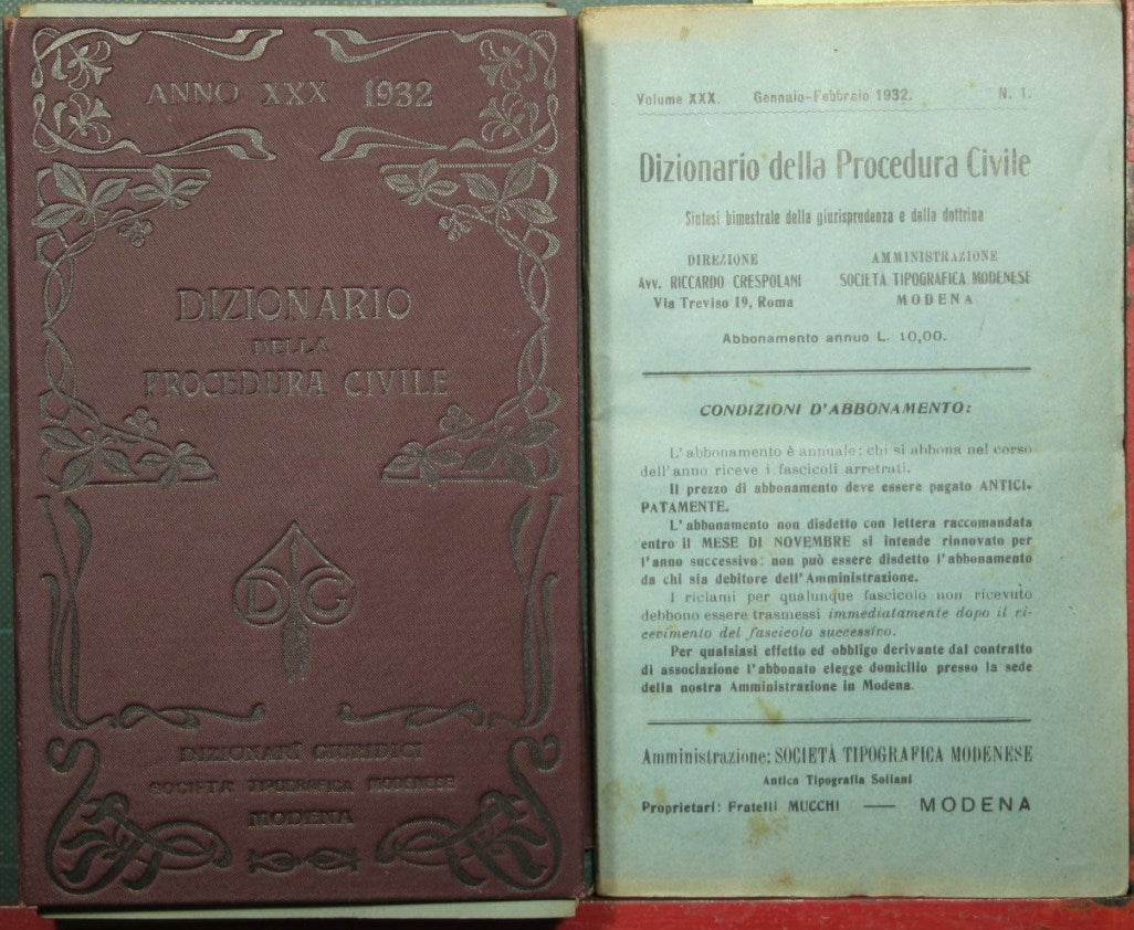 Diccionario de Procedimiento Civil - Vol. XXX, 1932