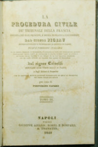 The civil procedure of the courts of France - Vol. III