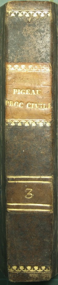 The civil procedure of the courts of France - Vol. III