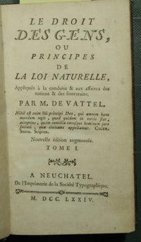 The rights of the gens, or princes of their nature