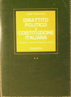 Debate político y Constitución italiana e introducción a la participación política.