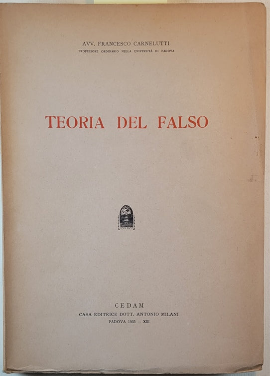 Teoria del falso