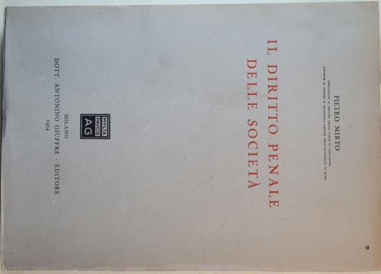 Il diritto penale delle società
