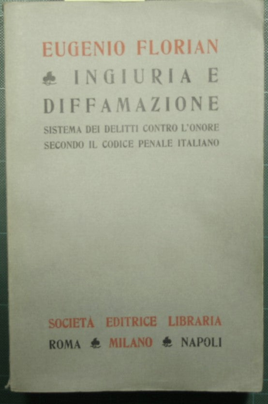 Injuria y difamación