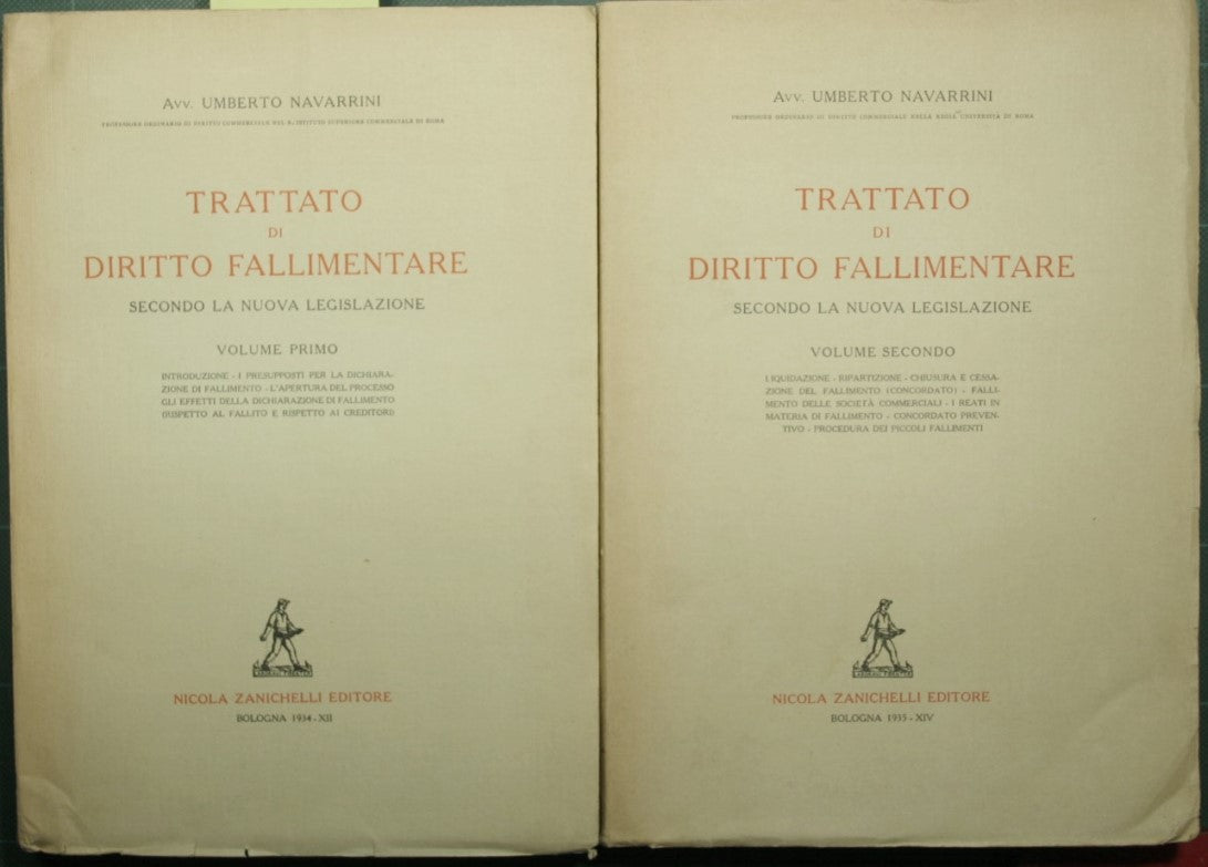Trattato di diritto fallimentare secondo la nuova legislazione