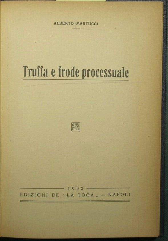Fraude y fraude procesal