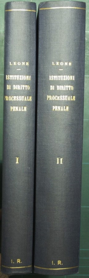 Istituzioni di diritto processuale penale