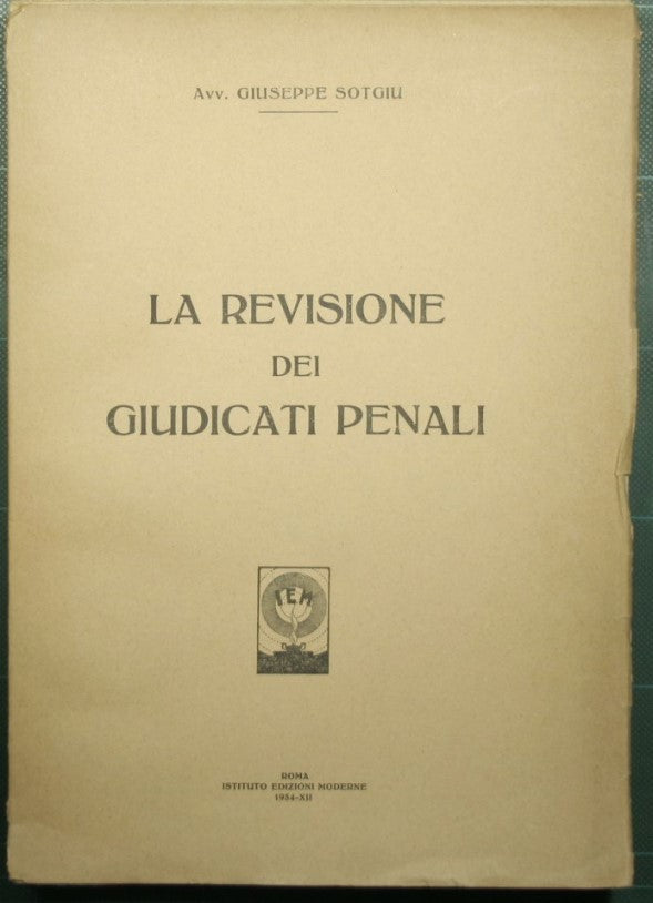 La revisione dei giudicati penali
