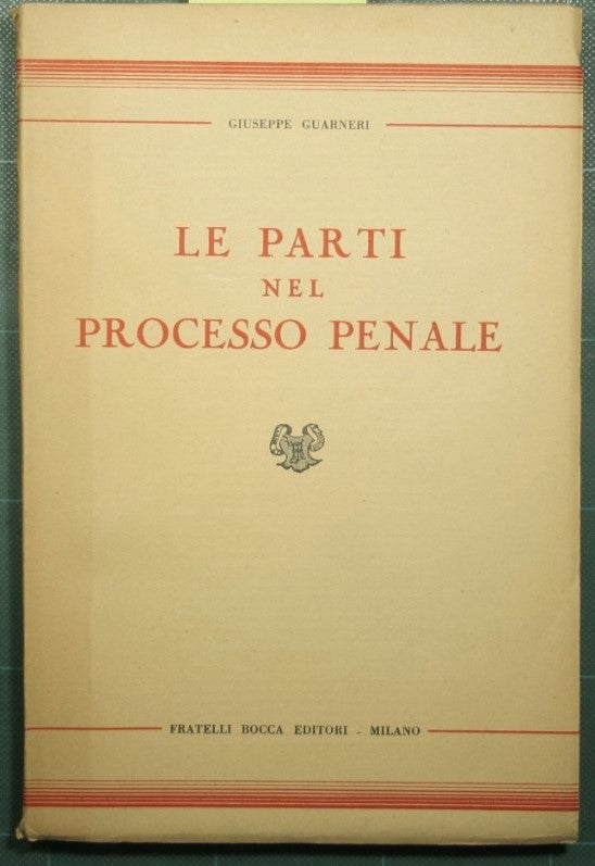 Le parti nel processo penale