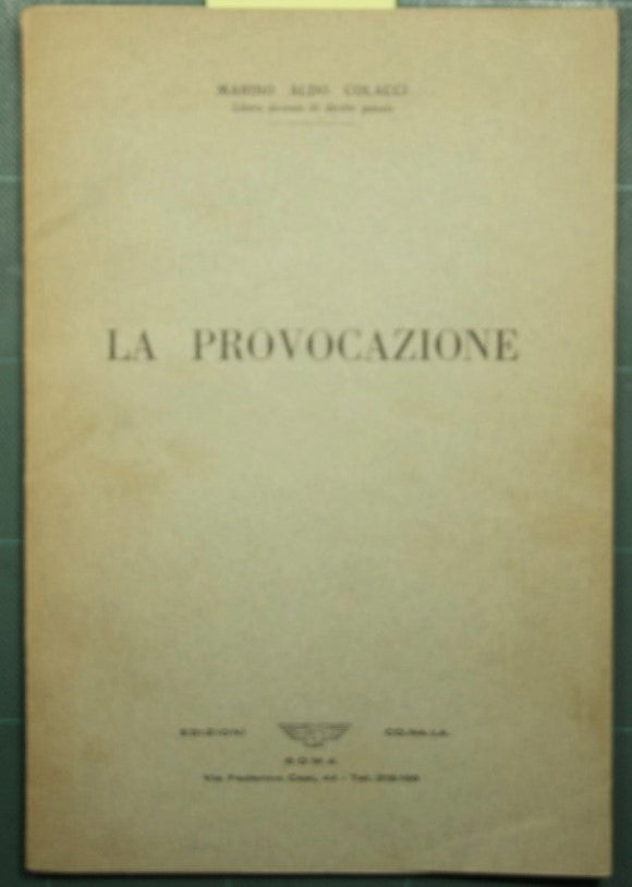 La provocazione