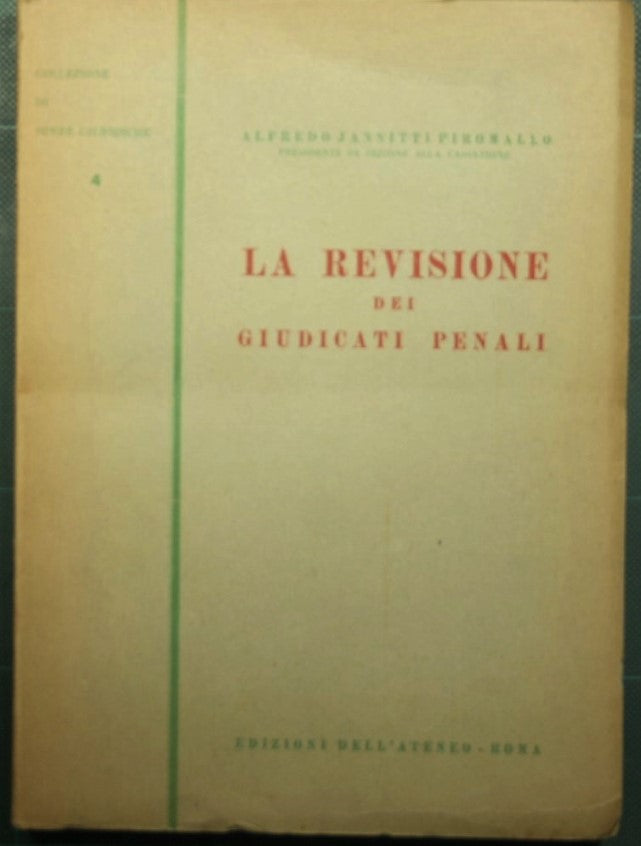 La revisione dei giudicati penali