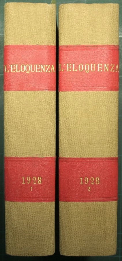 Eloquence - Year XVIII - 1928