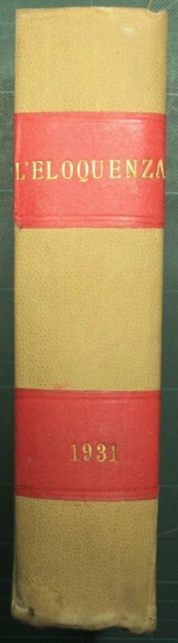 Elocuencia - Año XXI - 1931