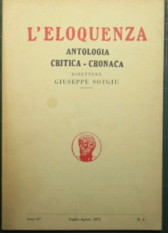 Elocuencia - Año 61 - Julio-Agosto 1971 - N. 4