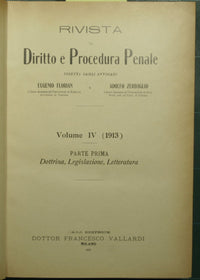 Revista de derecho y procedimiento penal - Vol. IV - 1913