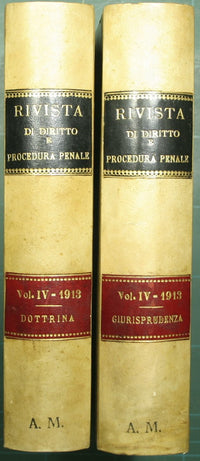 Revista de derecho y procedimiento penal - Vol. IV - 1913