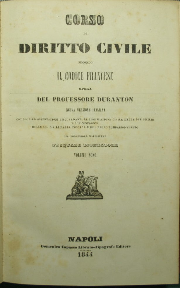 Curso de Derecho Civil según el Código Francés - Voll. IX y