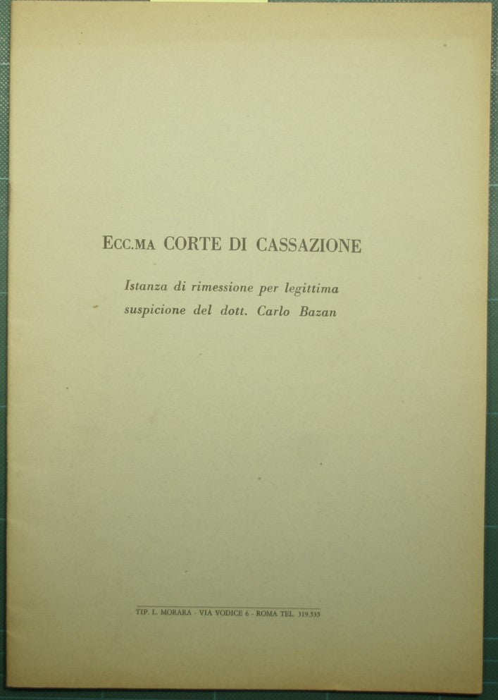 Solicitud de despido por sospecha legítima del médico. Carlos Bazán