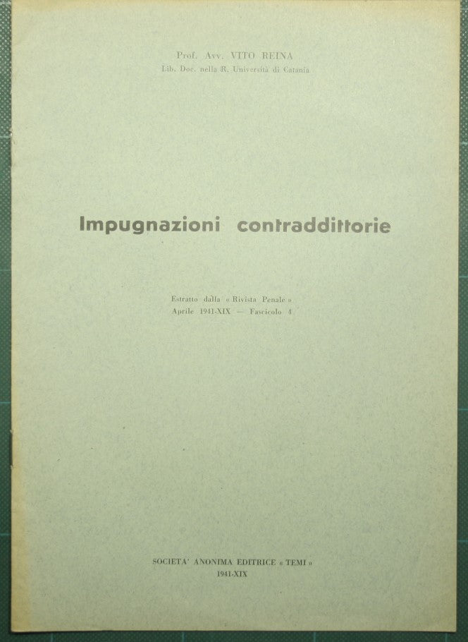 Impugnazioni contraddittorie