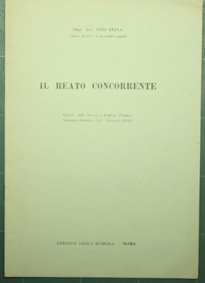 El crimen concurrente