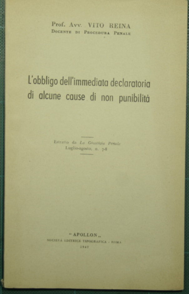 L'obbligo dell'immediata declaratoria di alcune cause di non punibilità