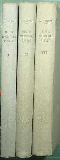 Treaty of Italian criminal procedural law according to the new code