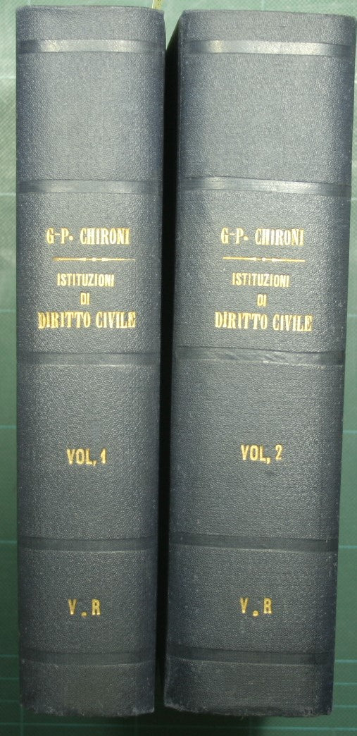 Institutions of Italian Civil Law