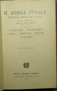Il codice Penale illustrato articolo per articolo - Vol. III