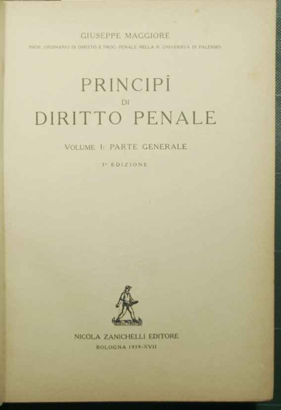 Principios del derecho penal
