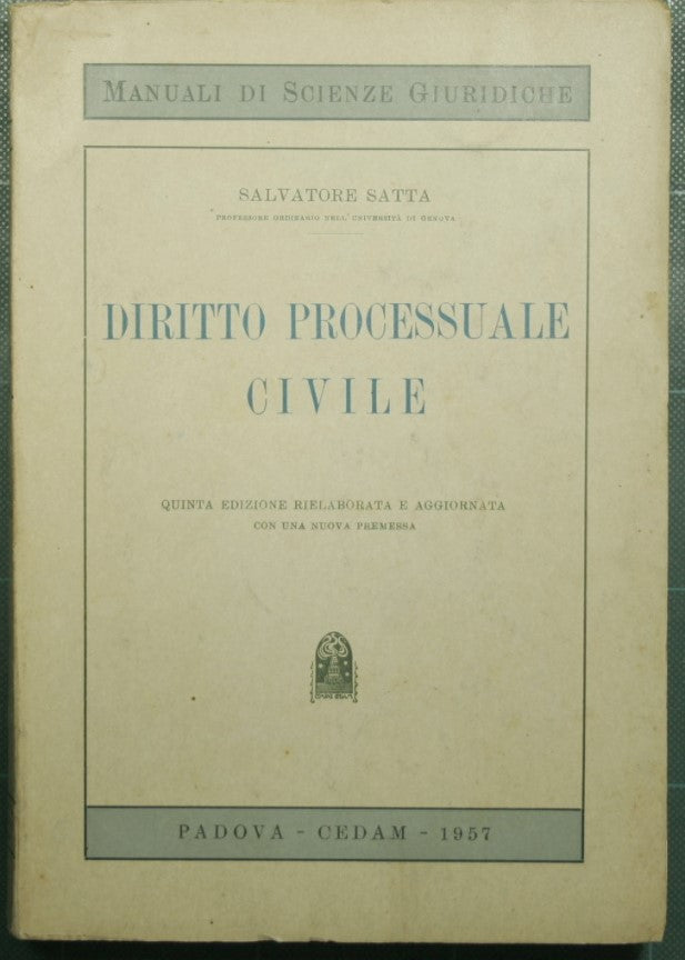 Diritto processuale civile