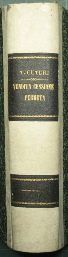 Della vendita, della cessione e della permuta
