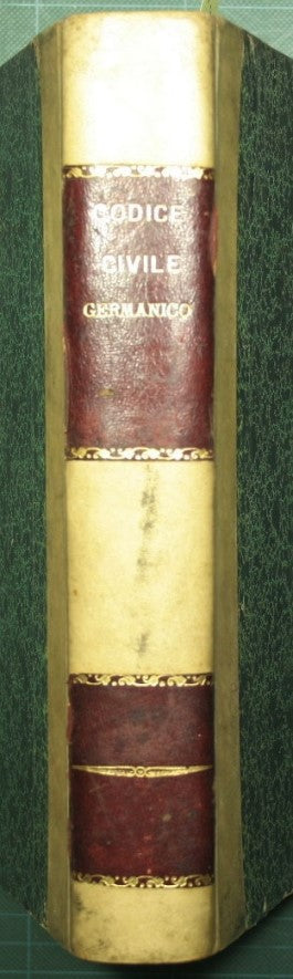 Codice civile dell'Impero germanico promulgato il 18 agosto 1896