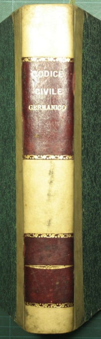 Codice civile dell'Impero germanico promulgato il 18 agosto 1896